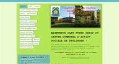Desktop Screenshot of ehpad-drulingen.fr